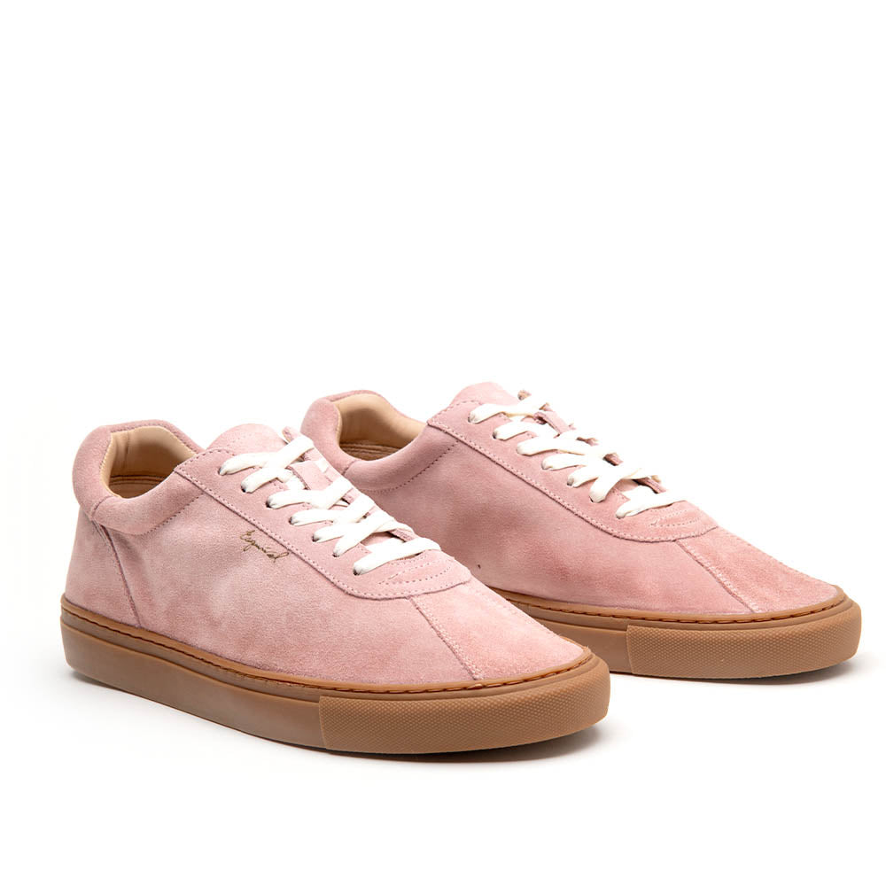 Men's Classic Weekender Pink Suede