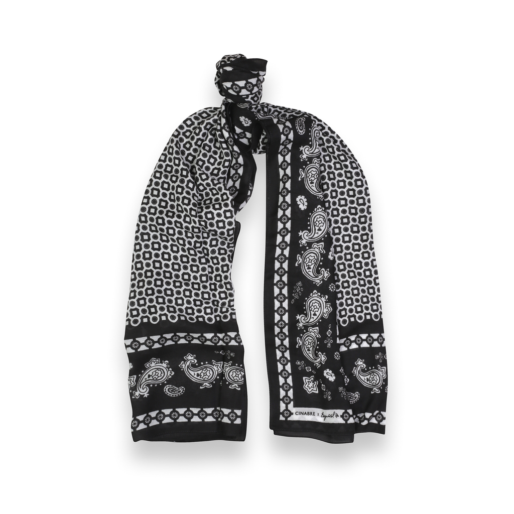 Esquivel Scarves Cinabre Black